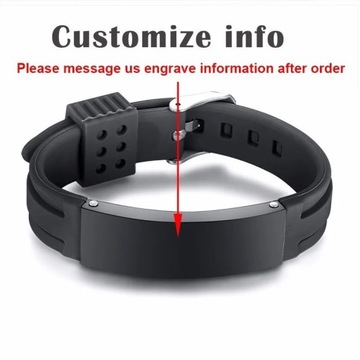 Vnox 16mm personalizuj bransoletki dla mężczyzn pasek silikonowy ze stali n
