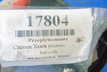 CITROEN XSARA PICASSO 2.0HDI VÁHA VZDUCHU 5WK9623