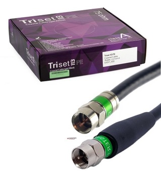 ВНЕШНИЙ коаксиальный кабель 10 м F Plug-F Plug Trieste 1,13Cu+PE GEL