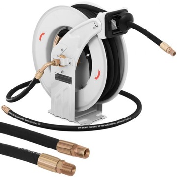 Шланг пневматический напорный резиновый, рулонный на барабане 160 бар 15 м