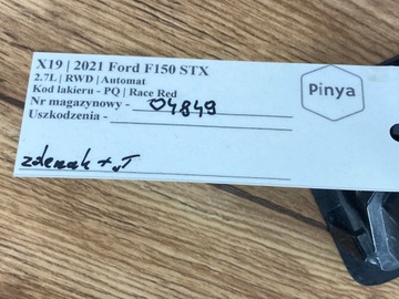 LAMPA PODSVÍCENÍ TABULKY FORD F150 2021+ USA