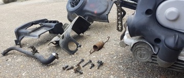 Двигатель в сборе Piaggio C383M Vespa LX 50 4T, детали