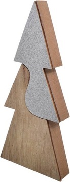 РОЖДЕСТВЕНСКАЯ ЕЛКА ДЕРЕВЯННЫЕ УКРАШЕНИЯ ПРАЗДНИЧНЫЙ ОРНАМЕНТ