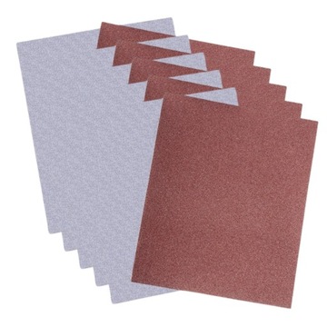 PŁÓTNO ŚCIERNE DO SZLIFOWANIA P 150 10 ARKUSZY PAPIER ŚCIERNY SZLIFIERSKI