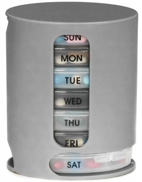 Подставка-органайзер для лекарств неделя 7 дней контейнер ZWY