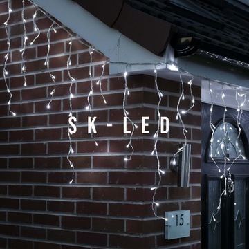 СВЕТОВАЯ ЗАВЕСА ICILS ЛАМПЫ 300 LED ХОЛОДНЫЙ БЕЛЫЙ