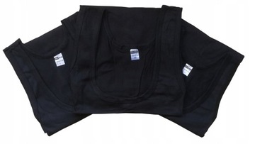 ФУТБОЛКА МУЖСКАЯ ИЗ 100% ХЛОПКА ЧЕРНАЯ, КРУГЛАЯ - 2XL