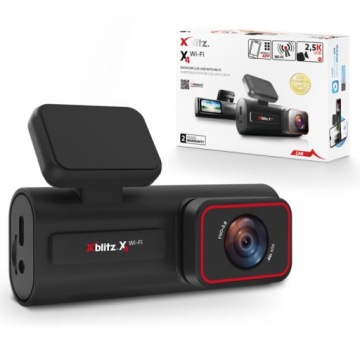 WIDEOREJESTRATOR JAZDY REJESTRATOR KAMERA Xblitz X4 WiFi POLSKIE MENU 2,5k