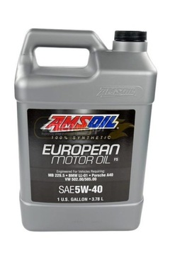 AMSOIL 5W40 European Oil EFM 3.784L Made in USA