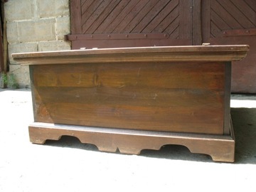 ŁAWA KUFER DREWNO 100% KOLONIALNY STYL STYLOWY SKRZYNIA WYSYŁKA 22/16/07/25