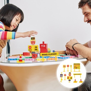 Миниатюрное украшение, игрушечная модель дорожных знаков