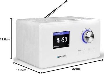 ЧАСЫ РАДИО ИНТЕРНЕТ-РАДИО WIFI AUX FM BLAUPUNKT