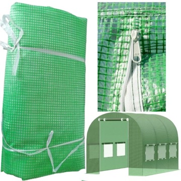 GRUBA FOLIA NA TUNEL SZKLARNIE 3m x 2m PLANDEKA UV