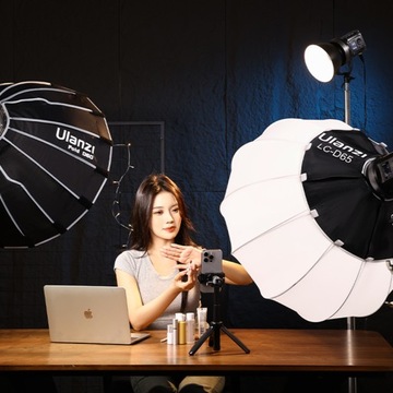 Lampa Studyjna Oświetleniowa LED 120W Foto Video Studio ULANZI VL-120BI