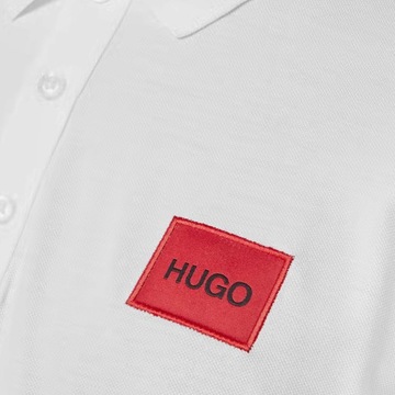 Koszulka Polo Hugo Boss Męska Biała r.L