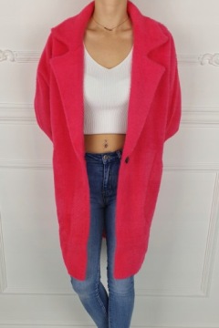 ЖЕНСКОЕ ПАЛЬТО ИЗ АЛЬПАКИ ЦВЕТА ЖЕНСКОГО ШЕРСТЯНОГО ВОРОТНИКА