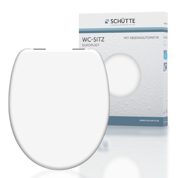 DESKA SEDESOWA SCHÜTTE WHITE BIAŁY DUROPLAST