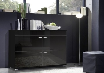Komoda LOGO 2 front połysk - Cama Meble