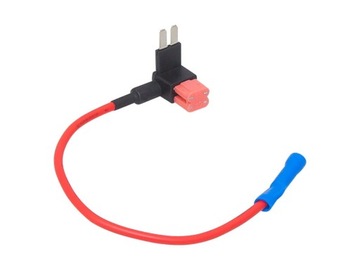 Rozgałęźnik samochodowy 10A 2 bezpieczniki MICRO 2 1mm2 bajpas