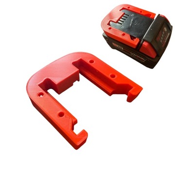 Uchwyt wieszak mocowanie Baterii Milwaukee M18