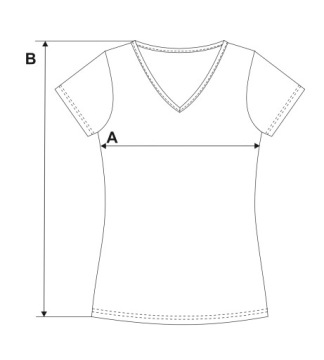 Женская хлопковая T-SHIRT MORAJ - XXL