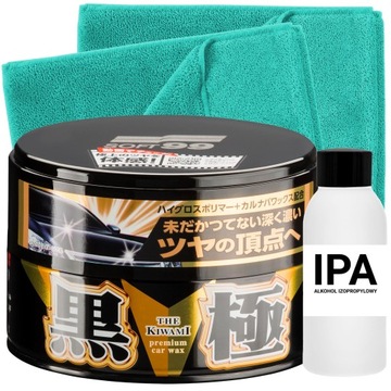 Soft99 KIWAMI EXTRME GLOSS WAX BLACK WOSK DO SAMOCHODU CIEMNYCH LAKIERÓW