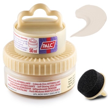 ПРОЗРАЧНАЯ ПАСТА ДЛЯ ОБУВИ КРЕМ С ВОСКОМ ДЛЯ ПАЛЬЦЕВ 50 мл