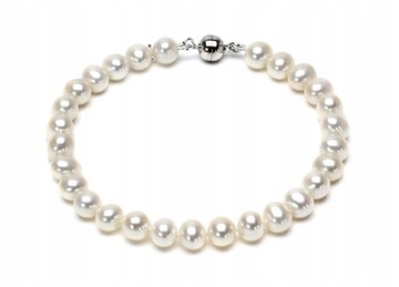 ЖЕМЧУГ 6-6,5 ММ - БРАСЛЕТ С МАГНИТНЫМ КЛАССОМ