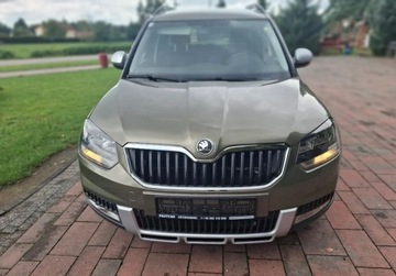 Skoda Yeti Minivan Facelifting 2.0 TDI 110KM 2014 Skoda Yeti Super stan techniczny 2.0 Diesel 110KM, zdjęcie 1