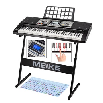 Органный НАБОР ПОДСТАВКА ДЛЯ КЛАВИАТУРЫ Пюпитр С ПОДСВЕТКОЙ MIDI-клавиш
