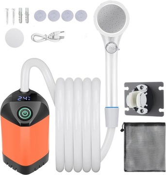 Портативный походный душ на открытом воздухе, 4800 мАч, 3 режима потока воды