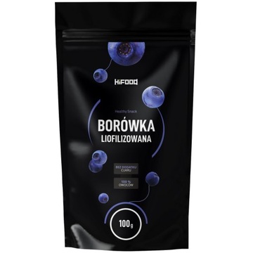 Черника 100г сублимированная HiFOOD