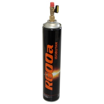 Izobutan r600a + ZAWÓR 1/4 Czynnik Chłodniczy GAZ