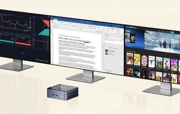 Мини-ПК GMKtec M3 Intel i5-12450H 16 ГБ ОЗУ DDR4 512 ГБ SSD WIN 11 Pro VESA