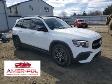 Mercedes GLB 2022 Mercedes-Benz GLB 2022 r., 2,0L od ubezpieczalni 2.0 Benzyna 221KM