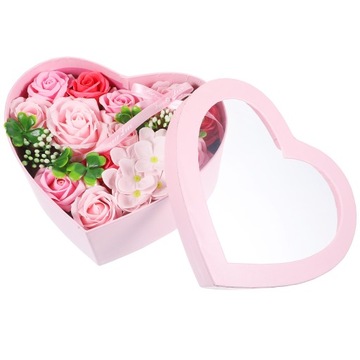 МЫЛЬНЫЕ ЦВЕТЫ В КОРОБКЕ БУКЕТ ПОДАРОК ​​МЫЛЬНЫЕ ЦВЕТЫ НА ДЕНЬ МАТЕРИ