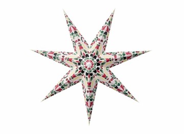 IKEA STRALA Klosz, wielobarwny/folklor, 70 cm