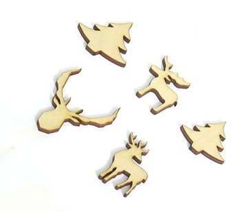 НАБОР РОЖДЕСТВЕНСКОГО ДЕКОРА СКРАПКИ ДЕКУПАЖ BC28