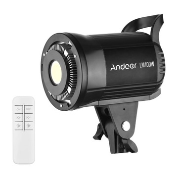 Przenośne oświetlenie fotograficzne LED 100W 5600K