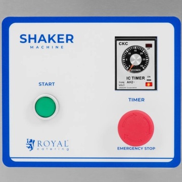 Shaker Cocktail Shaker Bar Mixer Double Professional 2x0.75L 240OBR./MIN
