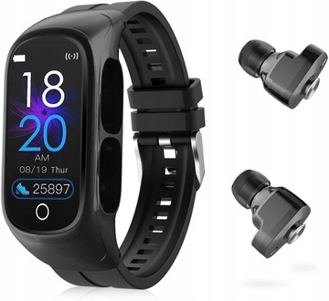 Fitness Tracker Smart-Watch Słuchawki douszne -