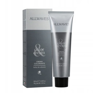 Allwaves farba do włosów Cream Color 100ml | 6.06