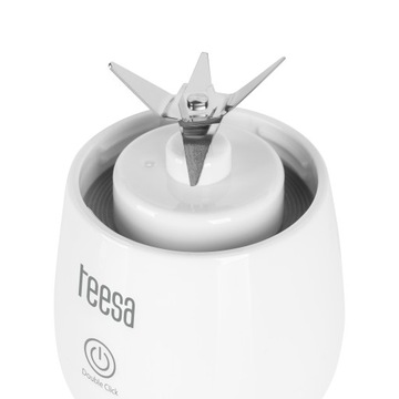 Blender przenośny bezprzewodowy turystyczny szklany kubek 450ml 100W Teesa