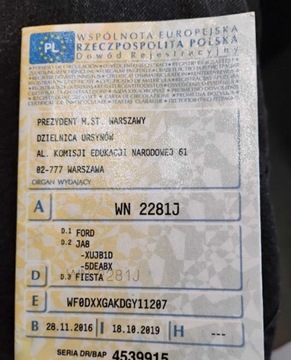 Ford Fiesta VII Hatchback 3d Facelifting 1.5 TDCi 75KM 2016 Ford Fiesta 2016r, 1.5 TDCI. Lekko uszkodzony prawy przod. Jezdzi 1.5, zdjęcie 21