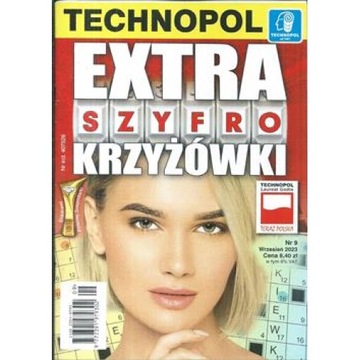 Krzyżówki EXTRA SZYFRO KRZYŻÓWKI TECHNOPOL 9/2023