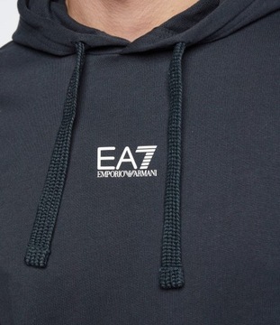 EA7 Dres Core Identity Cotton Logo Rozmiar XXL Niebieski - 8NPV81PJ05Z-1578
