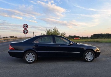 Mercedes Klasa S W220 Sedan 5.8 V12 (600) L 367KM 2001 Mercedes-Benz Klasa S Mercedes-Benz Klasa S 5.8 Benzyna 367KM, zdjęcie 24