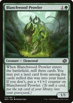 [MTG] Blanchwood Prowler (BRO) (4+ dostępne)