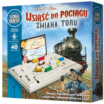 Игра LOGIQUEST: САДЬТЕ В ПОЕЗД - ИЗМЕНИТЕ ПУТЬ