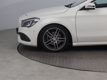 Mercedes CLA C117 Shooting Brake Facelifting 1.6 200 156KM 2017 Mercedes CLA 200, Salon Polska, Automat, Skóra, zdjęcie 14